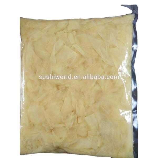 Hot Wholesale Factory Supply Good Quality Japanese White pink Pickled Sushi Ginger