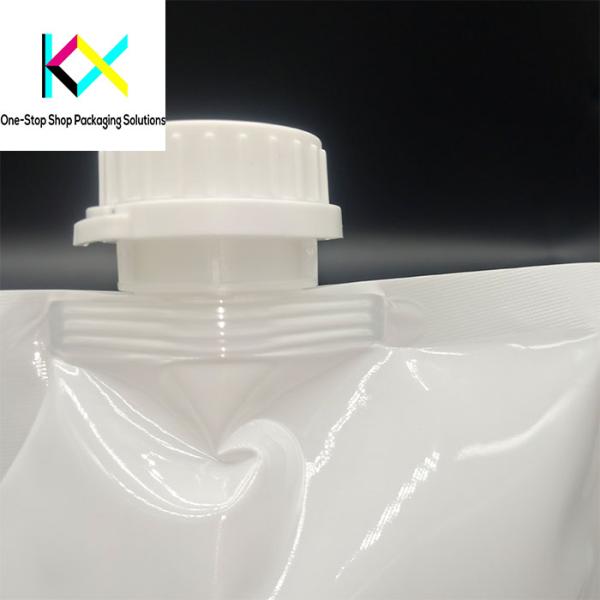 160um Biodegradable Spout Pouch Wine Juice Liquid Coffee Packaging Tap Pouch