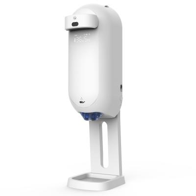 Cor branca de detecção inteligente 1100ml do distribuidor automático infravermelho do Sanitizer da mão