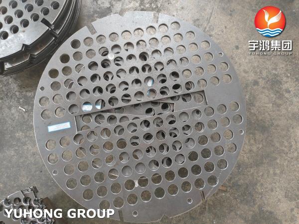 ASME SA516 Gr.70 Heat Exchanger Baffle Heat Exchanger Components