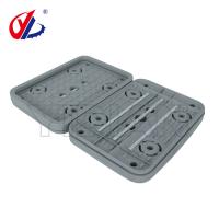 160*115*17mm placa de sucção inferior almofadas de borracha sem passo para máquina CNC