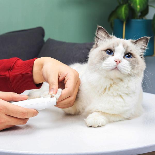 Cortador automático de uñas recargable para gatos cortadores de uñas para perros pequeños