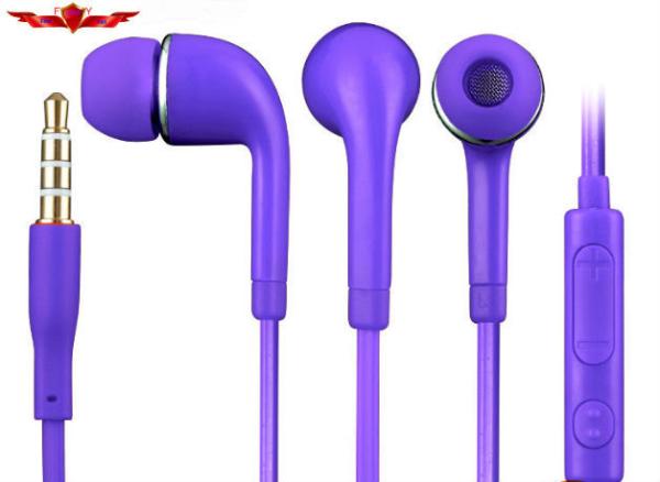 HD Sound Quality 3.5MM Wired In Ear Earphone With MIC Volume For Samsung Galaxy Note3