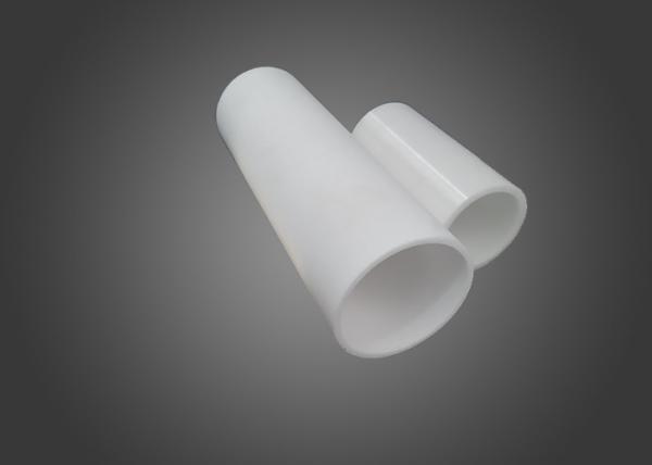 High Heat Resistant Zirconium Oxide Ceramic Tube White Corundum Ceramic Tube