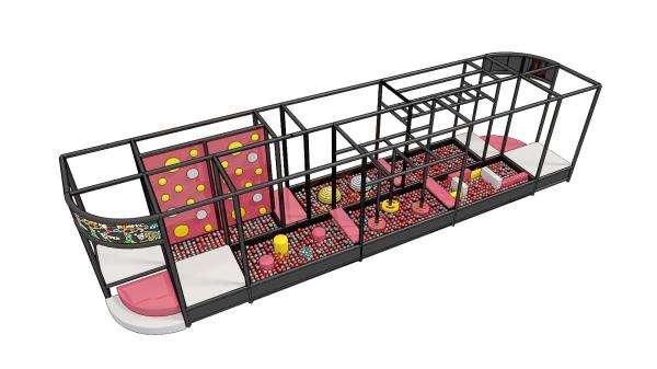 Parcours d'obstacles Ninja pour centres sportifs