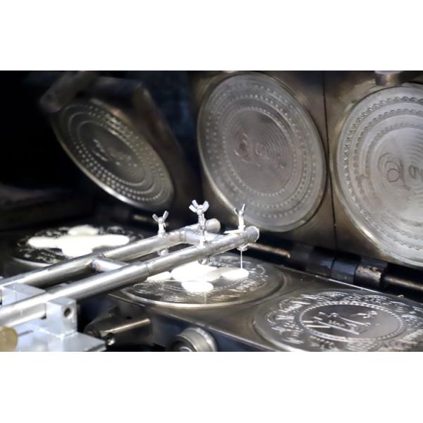 Linha de produção friável de aço inoxidável do cone de ISO9001 220V