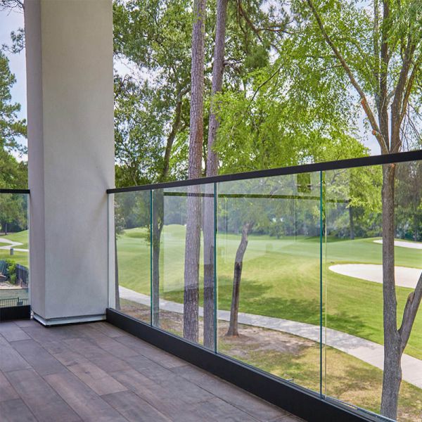 10/12mm Clear Tempered Railing Glass | For Curtain Wall, Stair, Hospital &