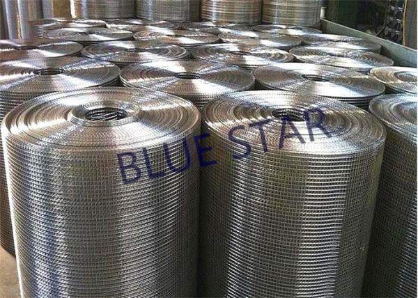 High Strength Stainless Steel Welded Wire Mesh 0.5m - 2.5m Width For Animal Cages