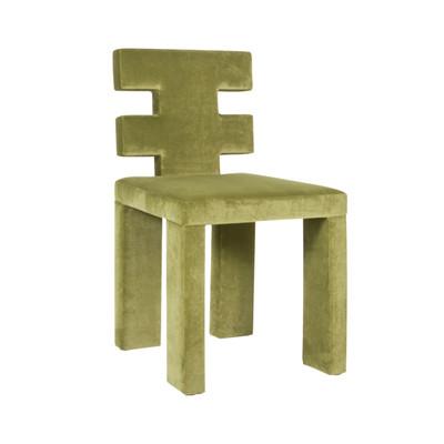 Modern Green Velvet Accent Dining Chairs for Restaurant ODM