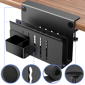 Функциональный дизайн без сверла Ноутбук Стол Таблет iPad Книга держатель для организации стола