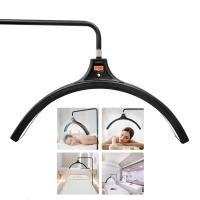 Lâmpada LED meia-lua 448 peças para extensões de cílios Maquiagem 60 W Bicolor