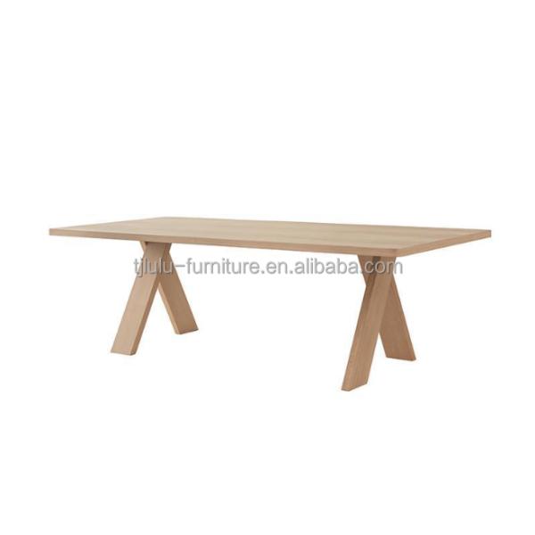 Wooden Pine Wood Table Set for Modern Executive Office Dining in Luxury Sturdy Style