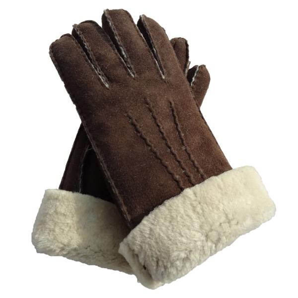 real sheepskin gloves handmade nice leather popular lady gloves