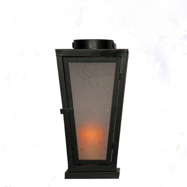 Anti corrosive 223*233*433mm Metal Houseware Outdoor Patio Candle Holders