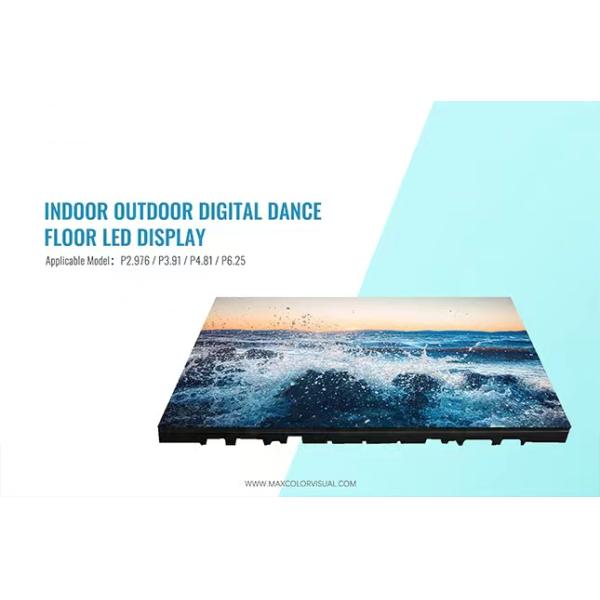 Full Color P4.81 Disco LED Dance Floor Multiscene Interactive Dance Floor