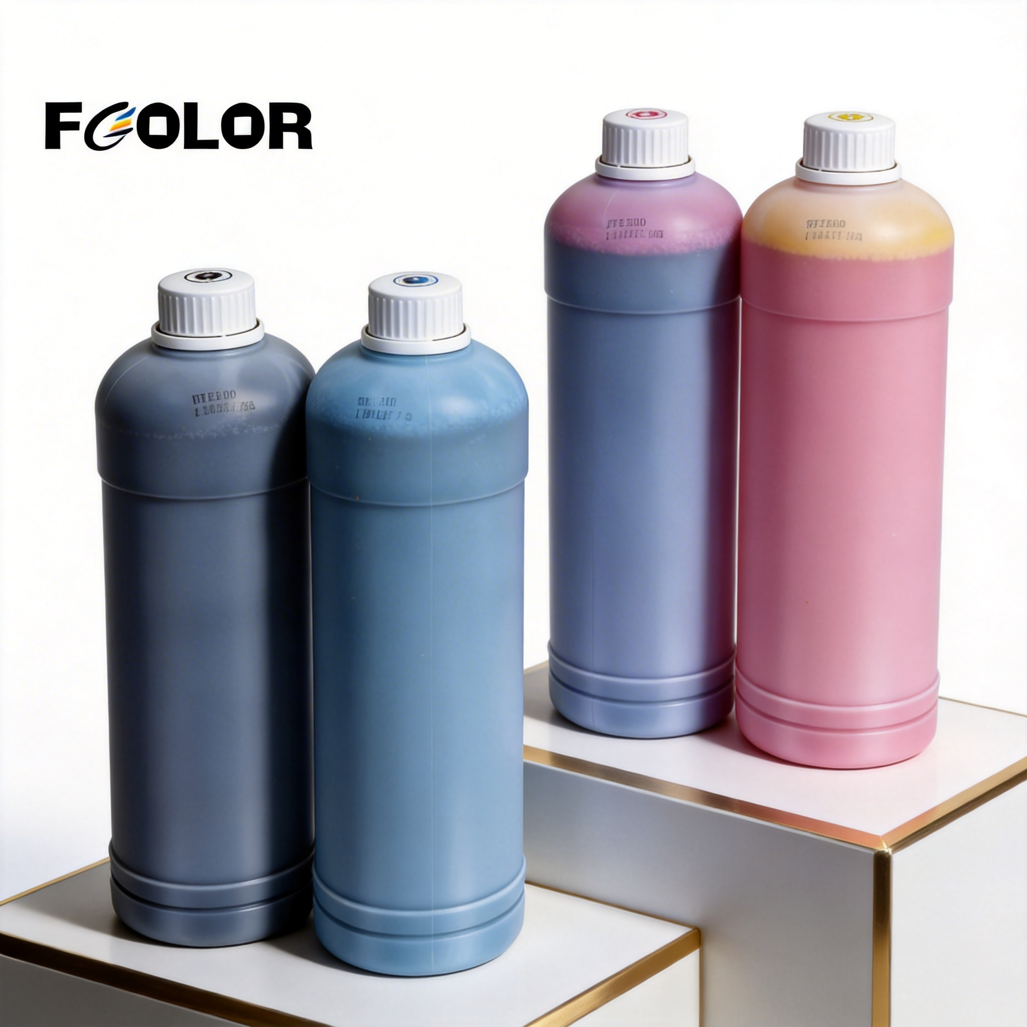 FCOLOR Dye Ink 1000ml Bottle for Designjet 5000 5800 HP 5500  Printer 6 Colors Water Based Refill Factory Direct