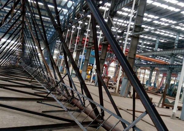5m - 180m Metal Self Supporting Antenna Tower , Hot Dipped Home Radio Tower