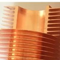 DELLOK Tubes rondes en alliage de cuivre de haute hauteur de radiateur 10,5 mm