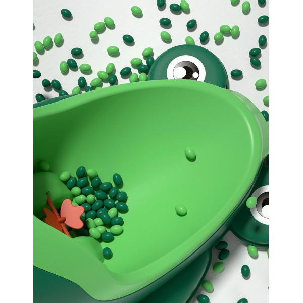 Baby Mobile Toilet Portable Frog Shape Children's Urinal for Boys Animal Pattern Type