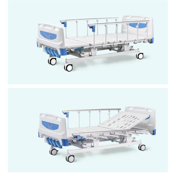 China Wholesale Comfortable Four Cranks Five Functions Manufactures Hospital Bed