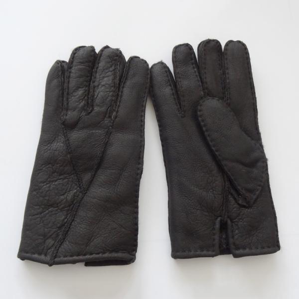 Promotional classical Y style winter sheepskin fur gloves