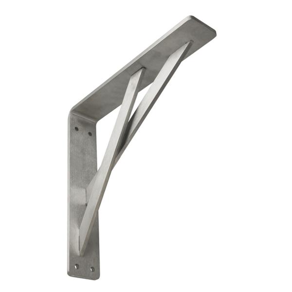 Hot Dipping Galvanized Metal Brackets Natural Color Weather Resistant