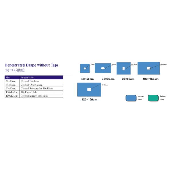 Eco Friendly Clinic Disposable Surgical Drapes With Soft Non Woven Material
