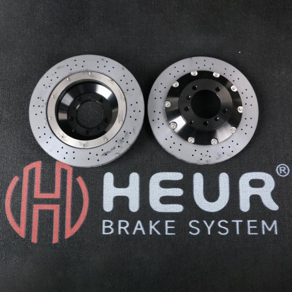HEUR Brake Carbon Ceramic Discs For Tesla model S - 380x28mm Rear Set