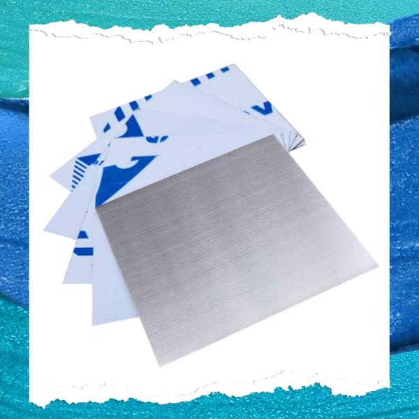 Folha de chapa de aço inoxidável laminada a quente AISI 436L 1000 mm-2000 mm