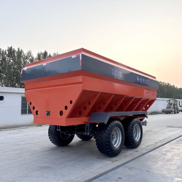 Fertilizer Grain Transport Truck Wear Resistant 6 Cubic Meters