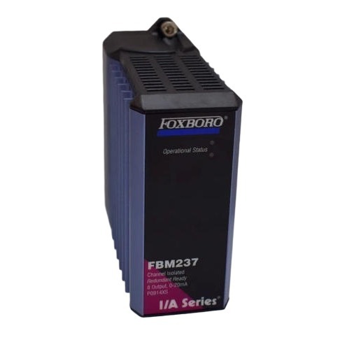 Foxboro FBM237 8-Channel Analog Output Module with Galvanic Isolation and HART Communication