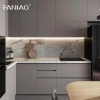 High End Small Kitchen Cabinet Set Flat Pack Mini Kitchenette Para Apartamento Hotel