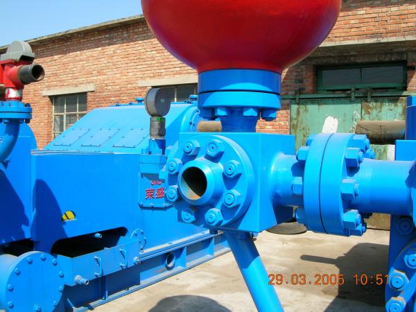 API 7K Standard F500 Oil Rig Mud Pump 373 Kw With Long Stroke