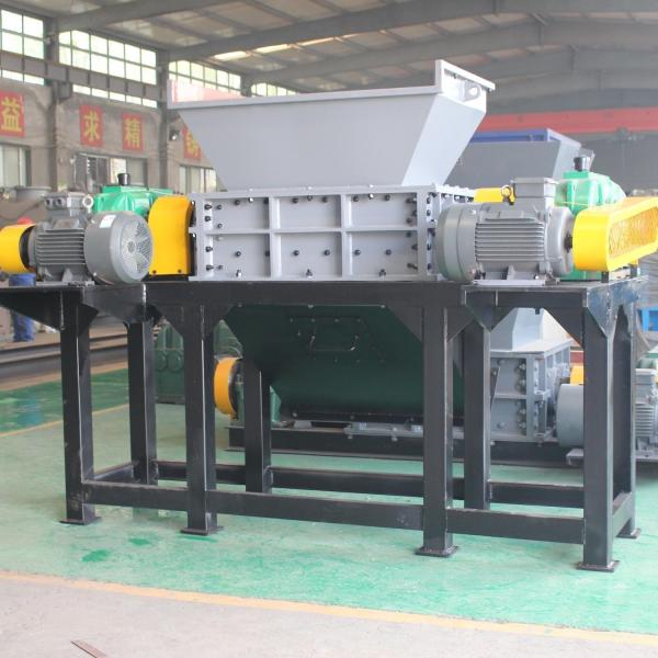 Factory Supply Double Shaft Shredder for Plastic Wood Tyre Mattress Scrap Metal