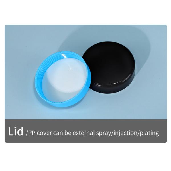 Material de PP 2024 Jarrón de crema facial de colores 5G/10G/20G/30G/50G Botella de crema cosmética para cuidado de la piel personalizado