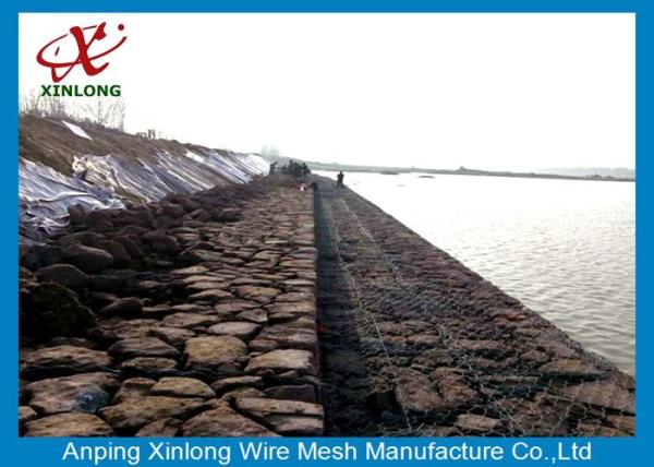 Environmental Gabion Wire Mesh Gabion Wall Mesh For River Mattress