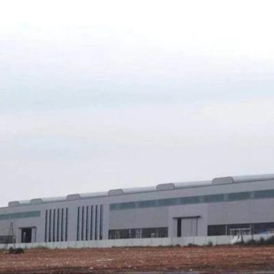 Modern Prefab Workshop Buildings Steel Frame Environmental Friendly