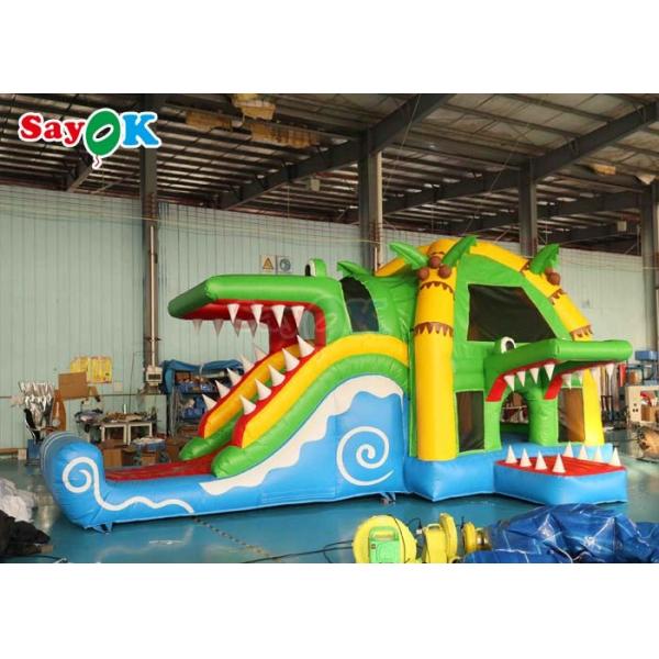 Надувный Слайд и Слайд Надувный Отскакивающий Дом Дети прыгают Отскакивающий Замок Комбо Слайд