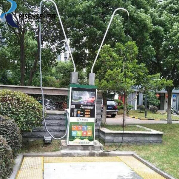 Card Operated Car Wash With 360 Degree Swing Arm 500mm Vacuum Pipe Length