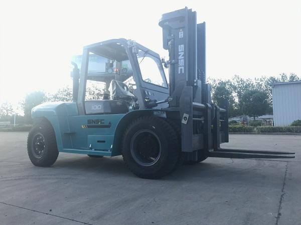 Customized 10 Ton Diesel Forklift 3000mm-6000mm Lift Height