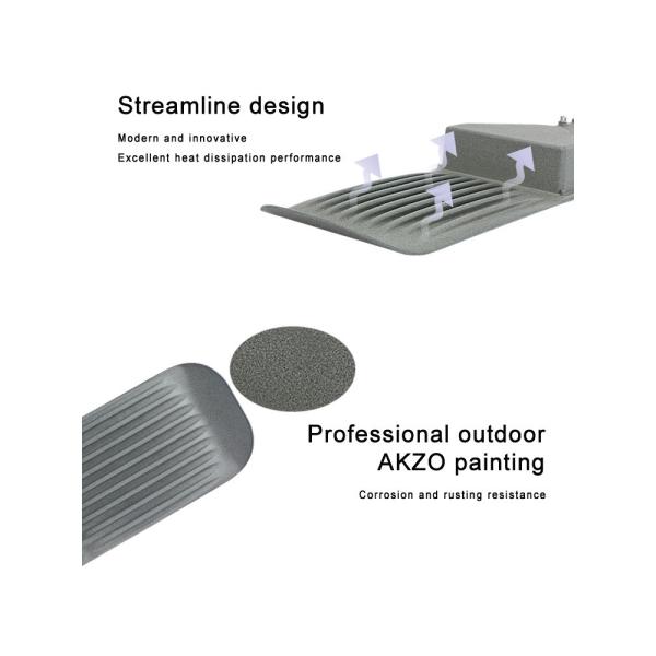 KCD Автоматическая модернизация Smart Высокое качество AC Энергия Внешний сад 220v 40w 65w 80w 90w 150w 200w COB светодиодный уличный фонарь