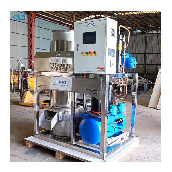 750 KG Capacity Per Day Industrial Tube Ice Maker Machine Crystal for Tube Ice Production in Industrial Environments