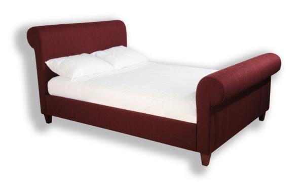 Upholstered Bed, Upholstered Headboard, Hotel Furniture, Fabric Bed