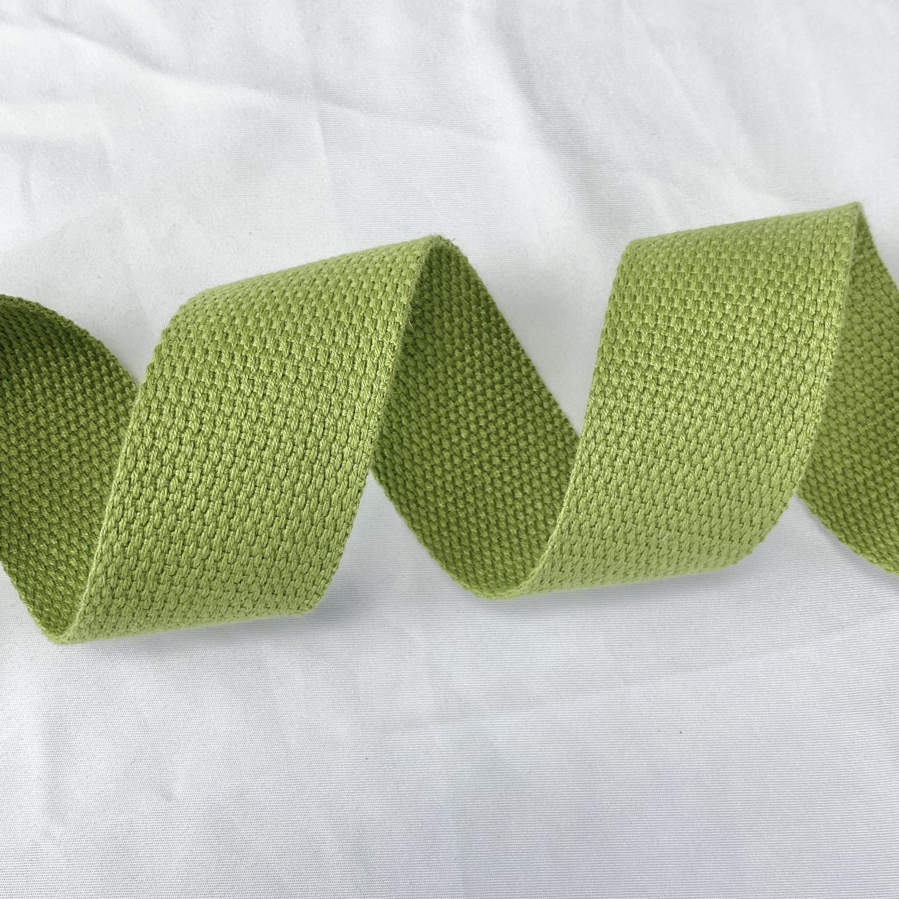 Soft bead Polyester-cotton webbing in a variety of colors Dupont Tote bag strap Textiles