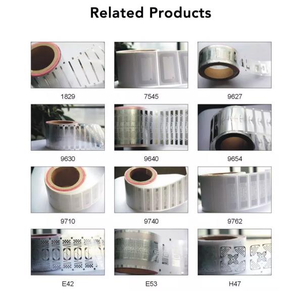 RFID Uhf Пассивные этикетки с длинным диапазоном чтения для управления запасами
