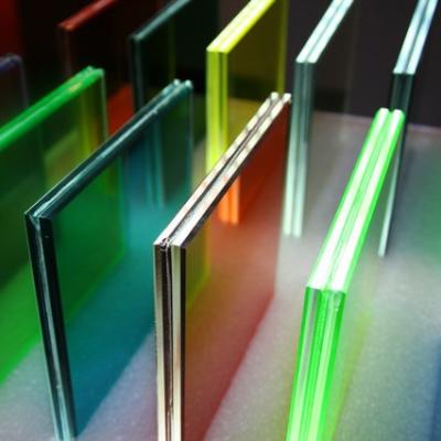 Decorative Tempered Laminated Glass With Custom Patterns – Ideal For Interior Design Projects