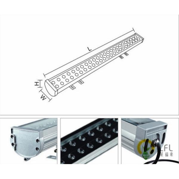 92*70*1000mm 48W Commercial LED Outdoor Lighting With UL / ETL Approved