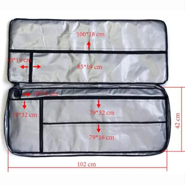 Легкий снесите судно на подводных крыльях прибоя ткани 600d кладет в мешки для маленького глотка Surfboard Windsurf судно на подводных крыльях