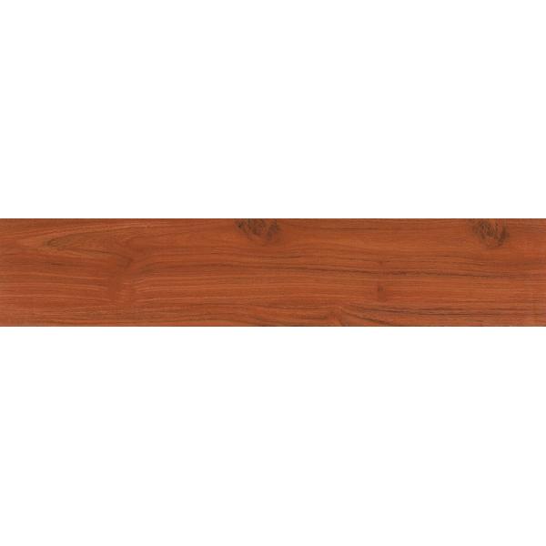 Antibacterial Wood Porcelain Tile 20x100cm Brown Tan Matt Soft Glazed