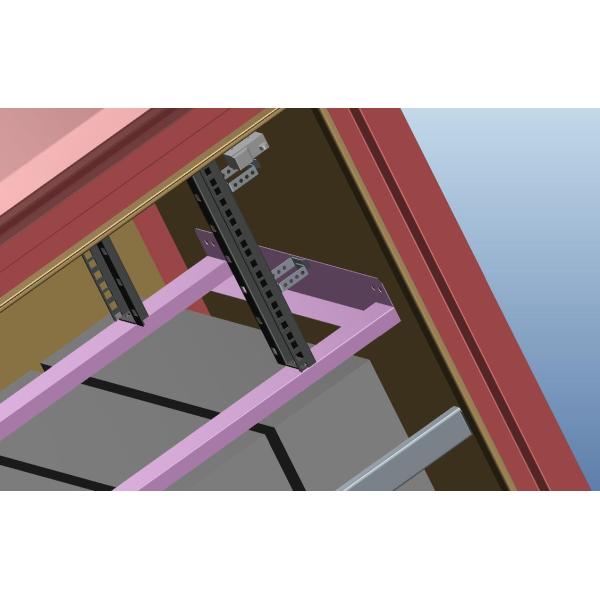 Шкаф шкафа связи 19 дюймов на открытом воздухе, на открытом воздухе шкаф электроники IP55